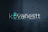 Logo kovanestt moderno y tecnológico